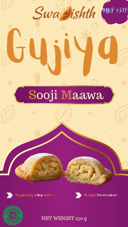Sooji Maawa Gujiya