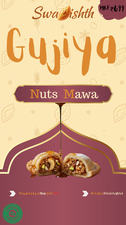 Nuts Mawa Gujiya
