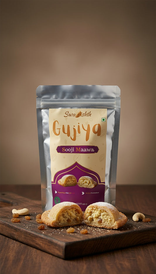 Sooji Maawa Gujiya